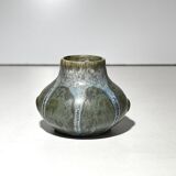 Suite de 7 vases miniatures en grès,Denbac & Charles Greber France début XX