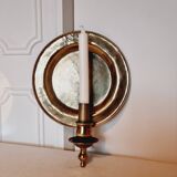 Rare Bronze Wall Lamp Early 20th Century Signed Arik V 1500