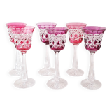 Cut glass shot glasses