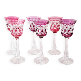 Cut glass shot glasses