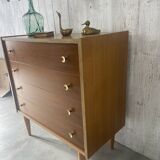 Commode aux pieds fuselés