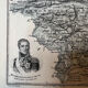 Map of the Alpes-Maritimes - Massena and Cassini, 27x31cm