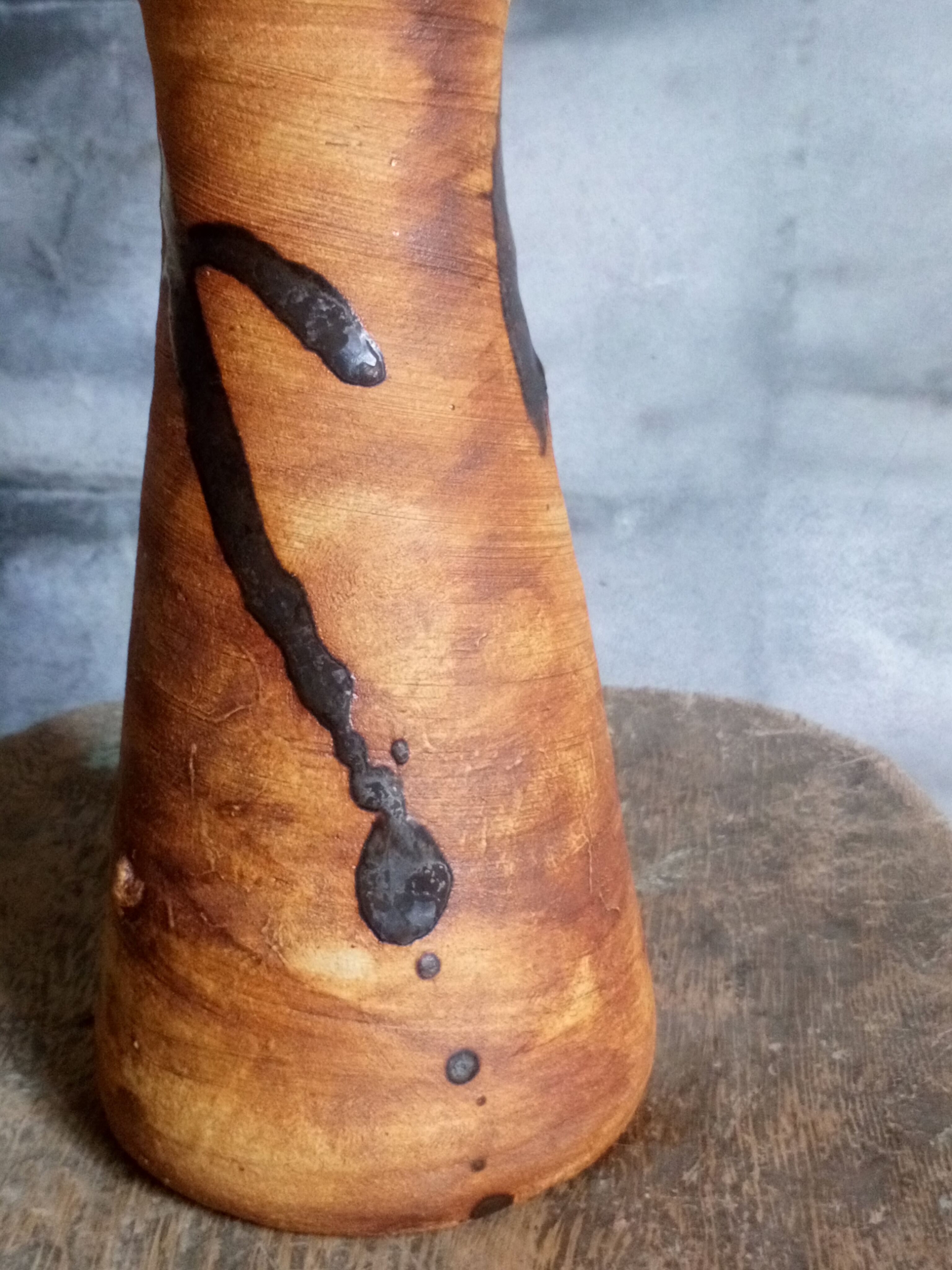 Vase en grès Poterie du Colombier