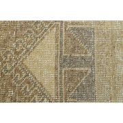 1970s Vintage Turkish Hand-Knotted Wool Cotton Orange Runner Rug 75x322