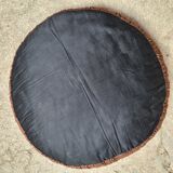 Round art deco cushion