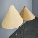 1960s Czech Japanese Floor Lamp with Twin Handmade Paper Shades