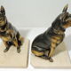 Greenhouse books sitting dog / signed Jamar / vintage