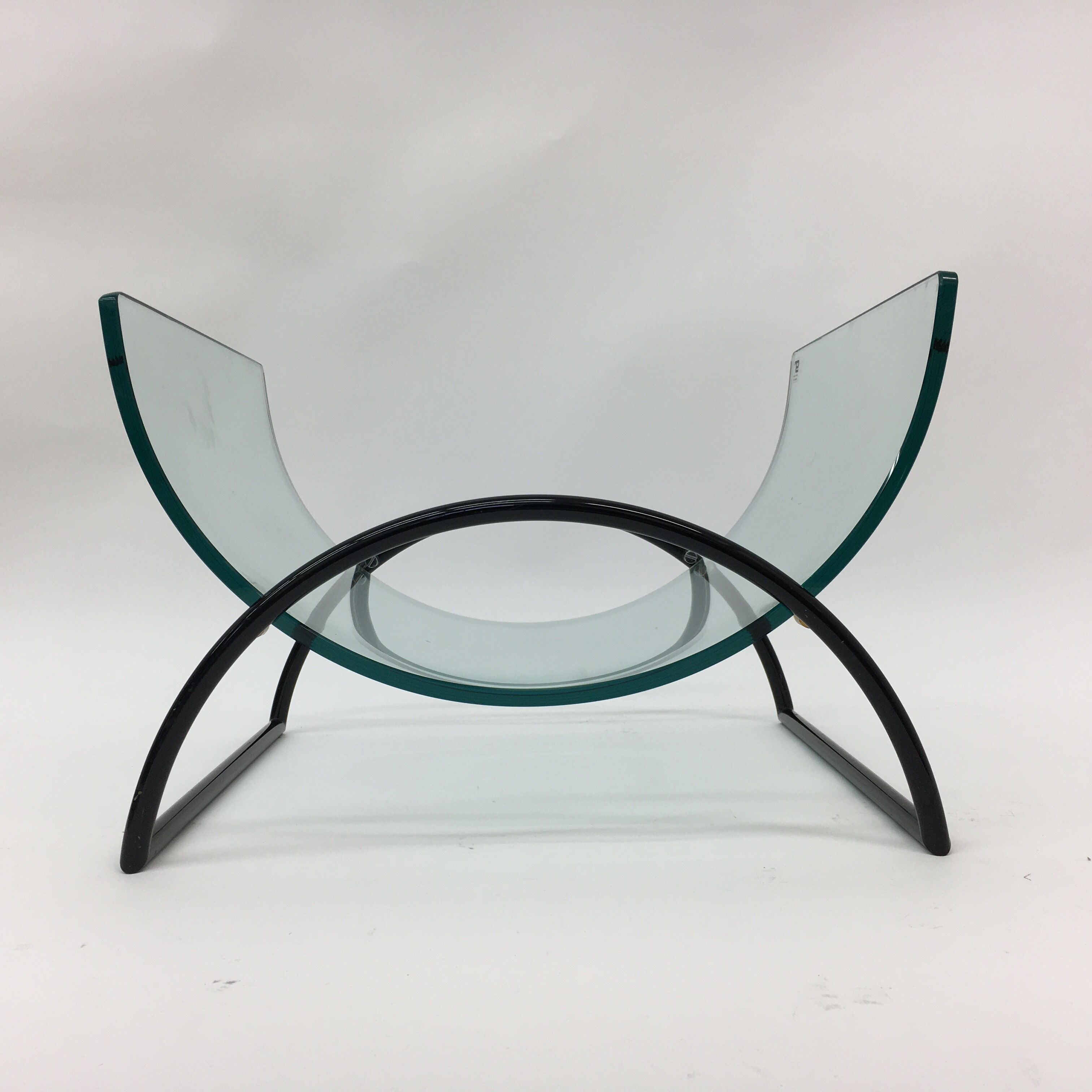 Italian magazine rack, 1980's, Gallotti & Radice