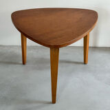 Vintage bow-wood coffee table, design Steiner 1960