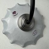 Pair of antique swan neck workshop wall lights