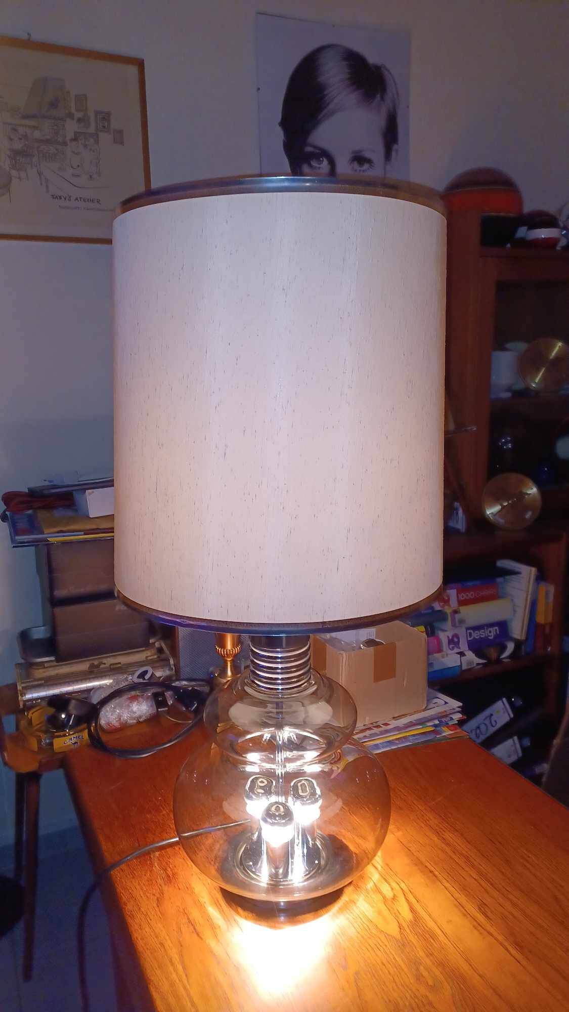 Mid-20th century table lamp by Doria Leuchten, 1970s.
