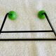 apple green coat rack. E