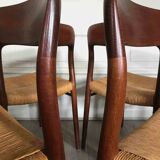 4 Chairs Niels Otto Muller, 1960