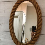 Oval rope mirror