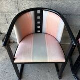 Pair of modernist armchairs