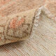 Orange and brown runner rug 78x393cm