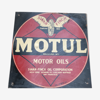 Plate in Tole MOTUL oil