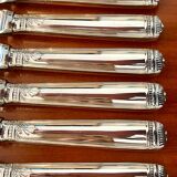 Christofle Malmaison, 12 cheese dessert knives 19.5 cm