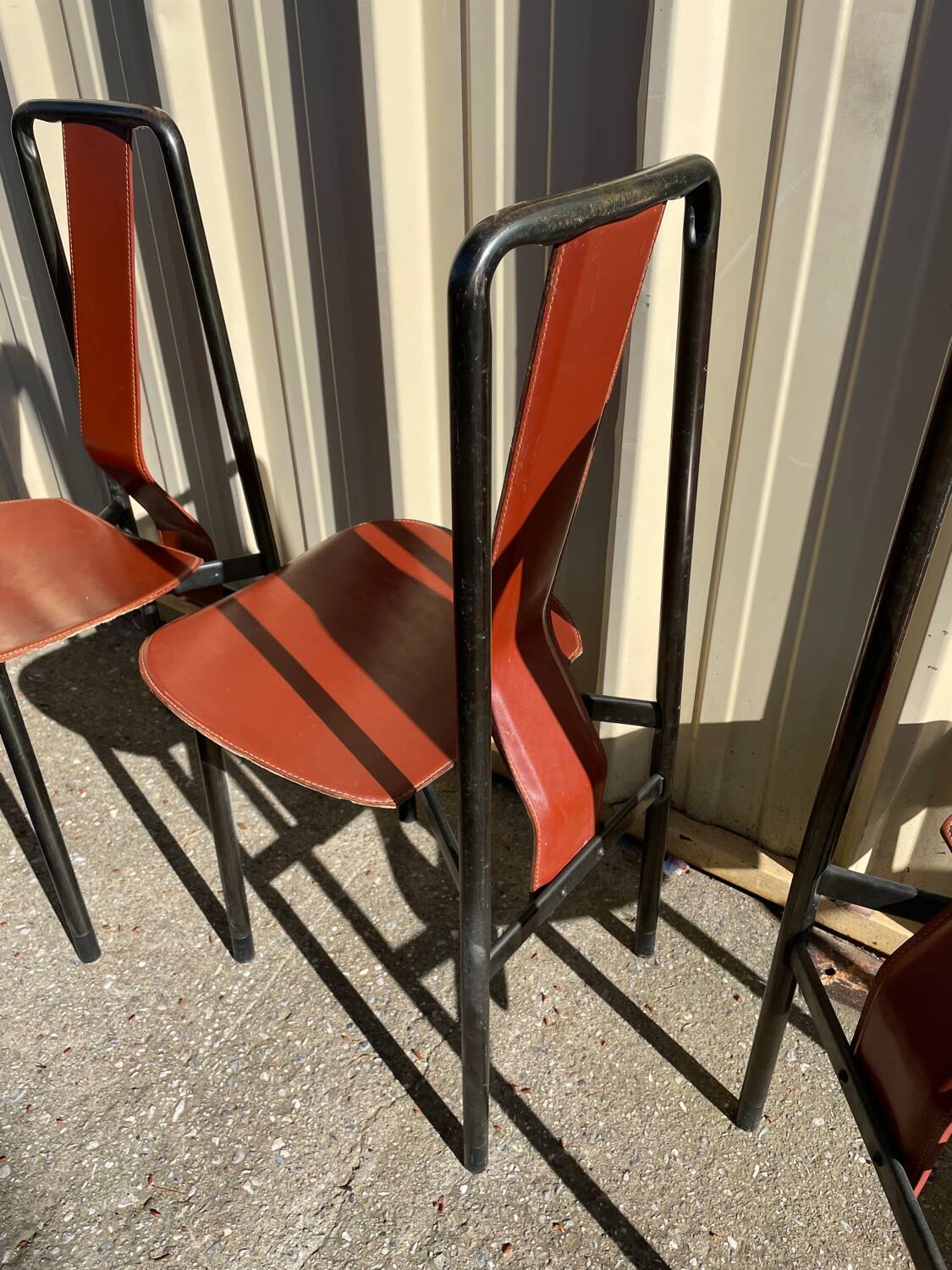 4 Irma chairs by Achille Castiglioni for Zanotta