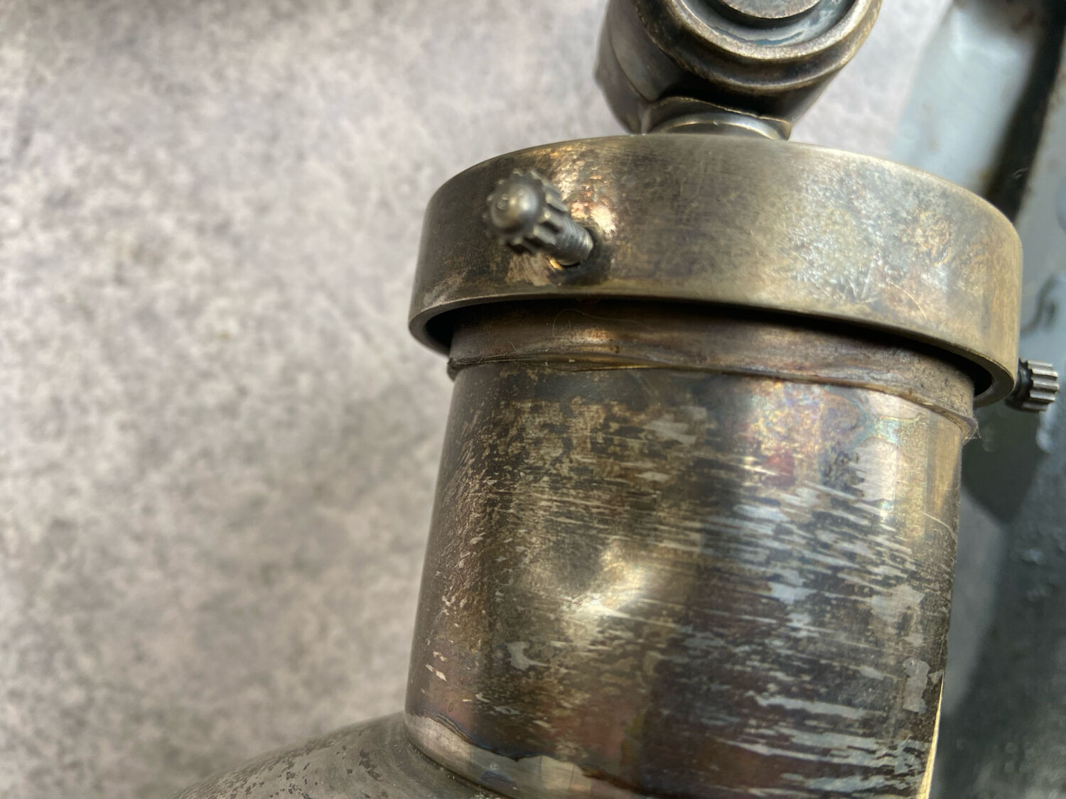 2 accordion scissors wall lights Cheoma in silver metal