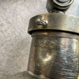 2 accordion scissors wall lights Cheoma in silver metal