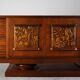 Buffet en chêne français Art Déco de Jacques Klein, 1925