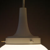 Frosted Glass Lamp Hanging Lamp from Limburg, 1970s