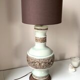 Vintage ceramic foot lamp