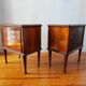 Paire de tables de chevet Italienne vintage 1950