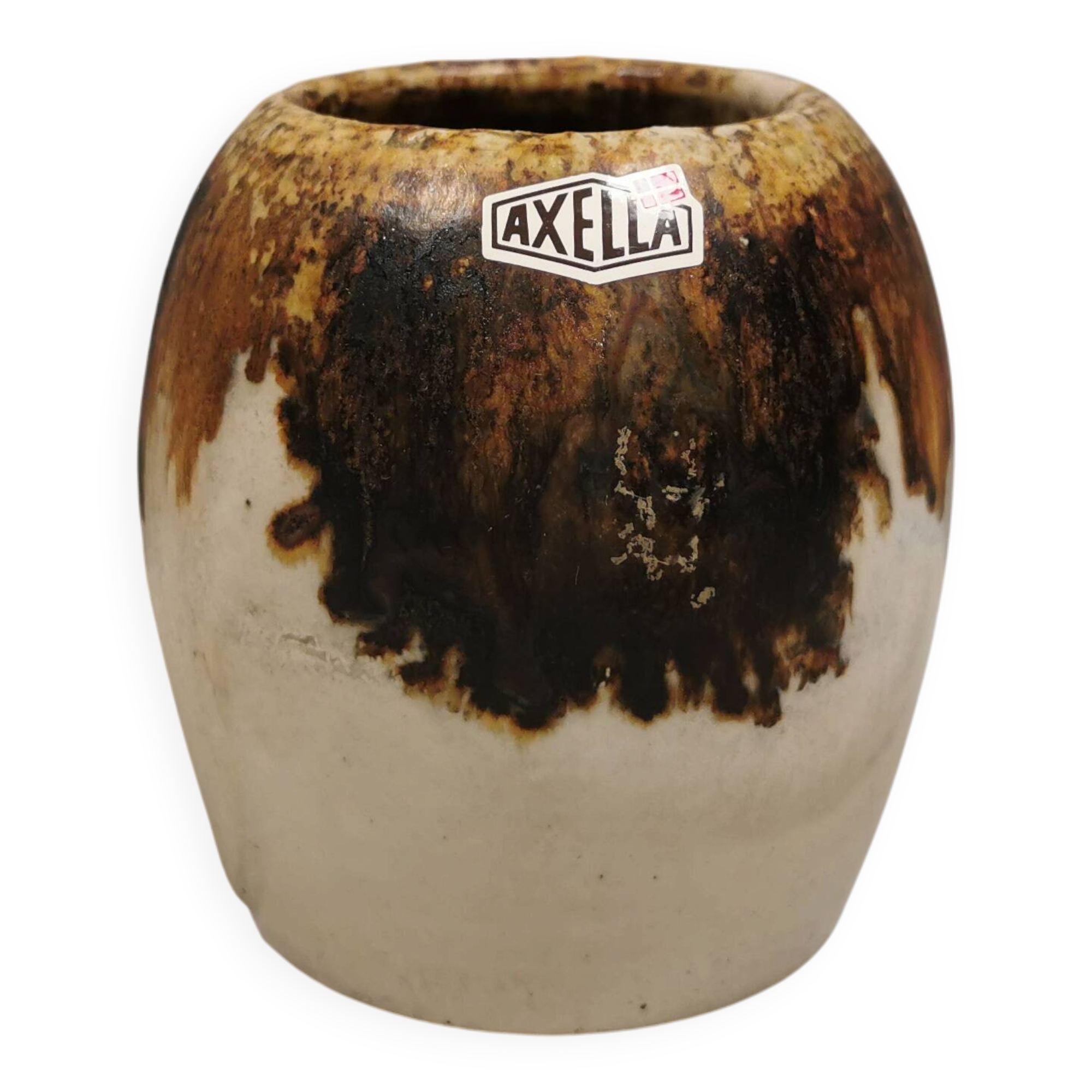 A small, beautiful ceramic vase by Axel Larsen Denmark 1980s