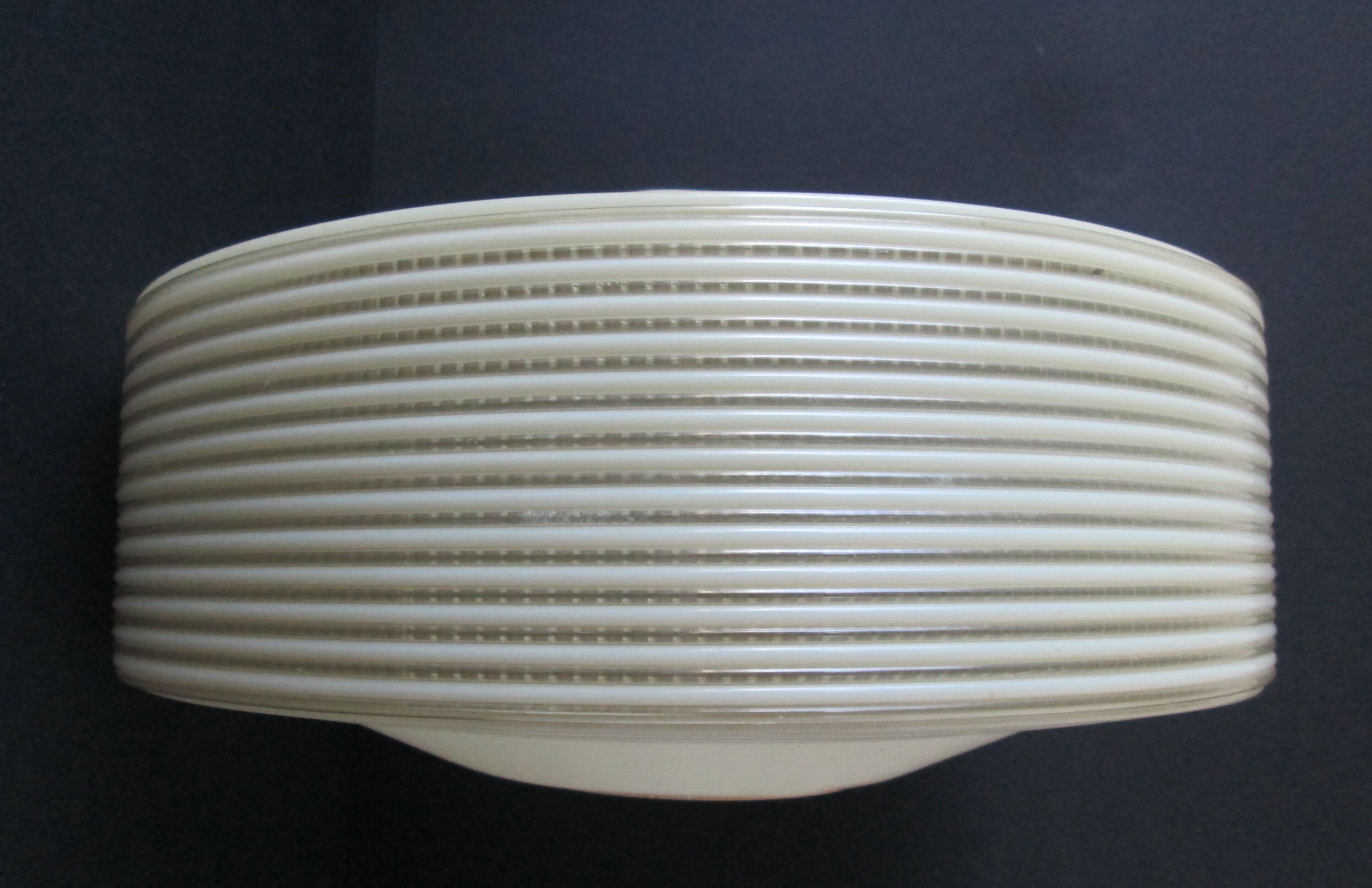 1960s  original vintage hanging / pendant two colour spaghetti lamp designed by Yasha Heifetz for Rotaflex