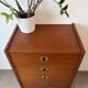Vintage teak chest of drawers/commode
