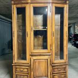 Solid walnut library
