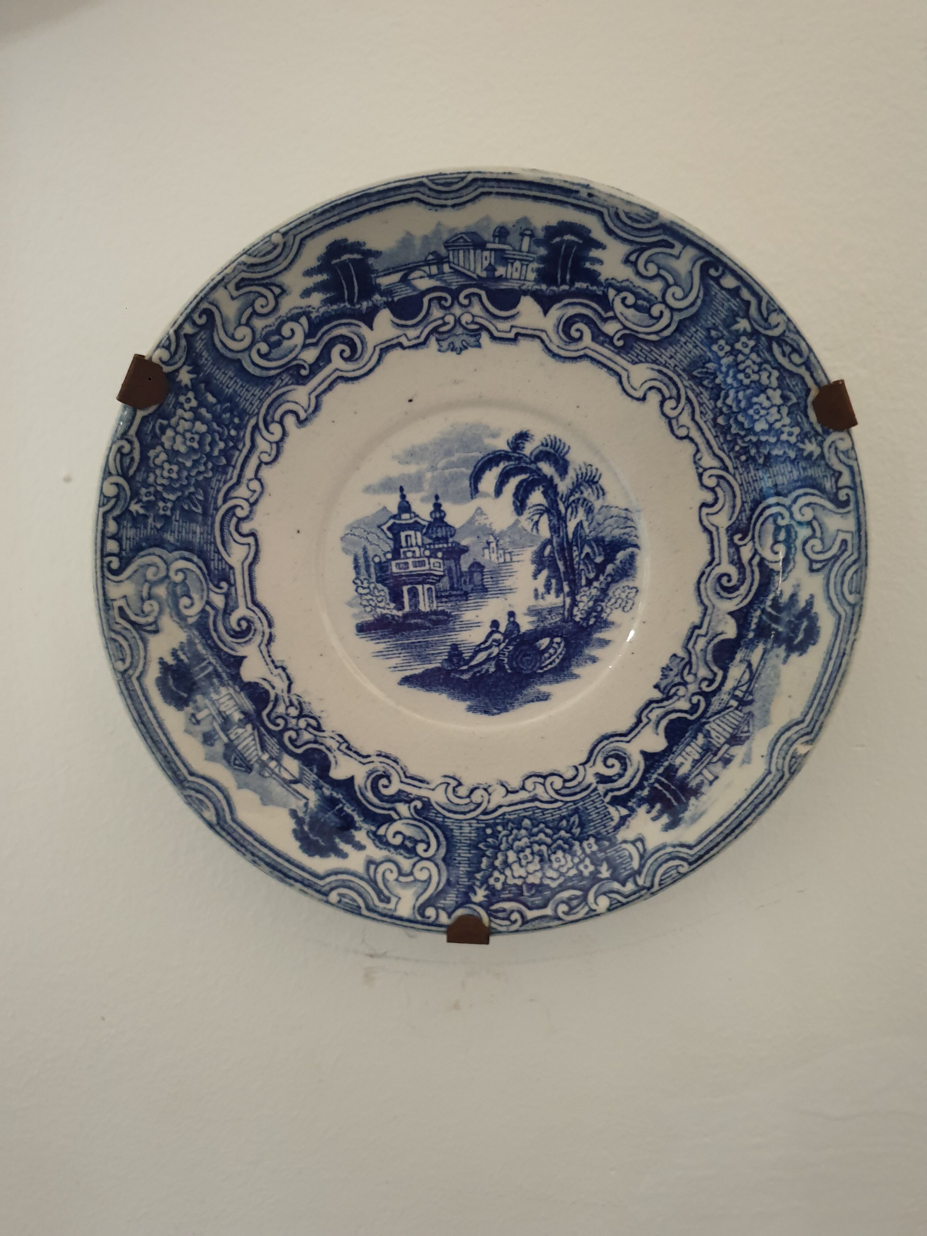 Set of decorative plates Pickman La Cartuja