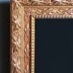 Small wall mirror in gilded wood.
