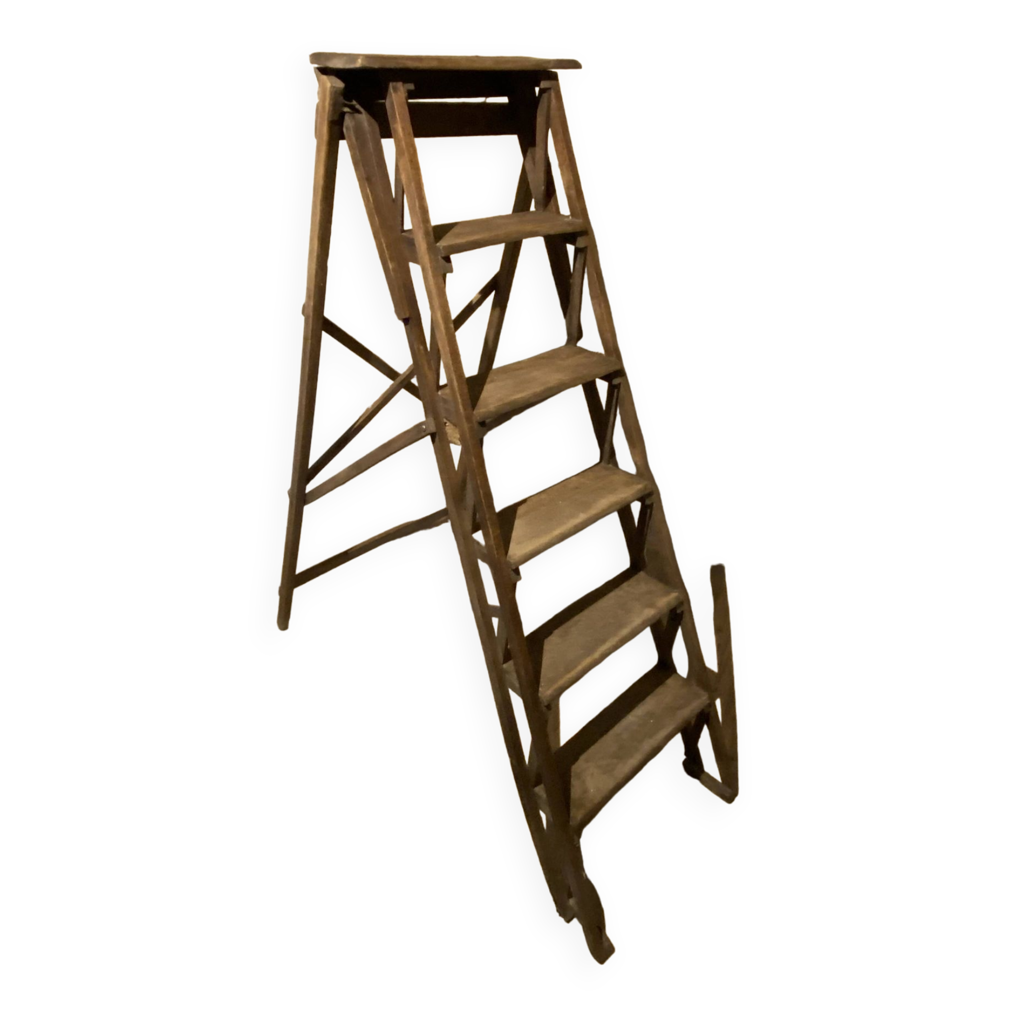 Wooden staircase