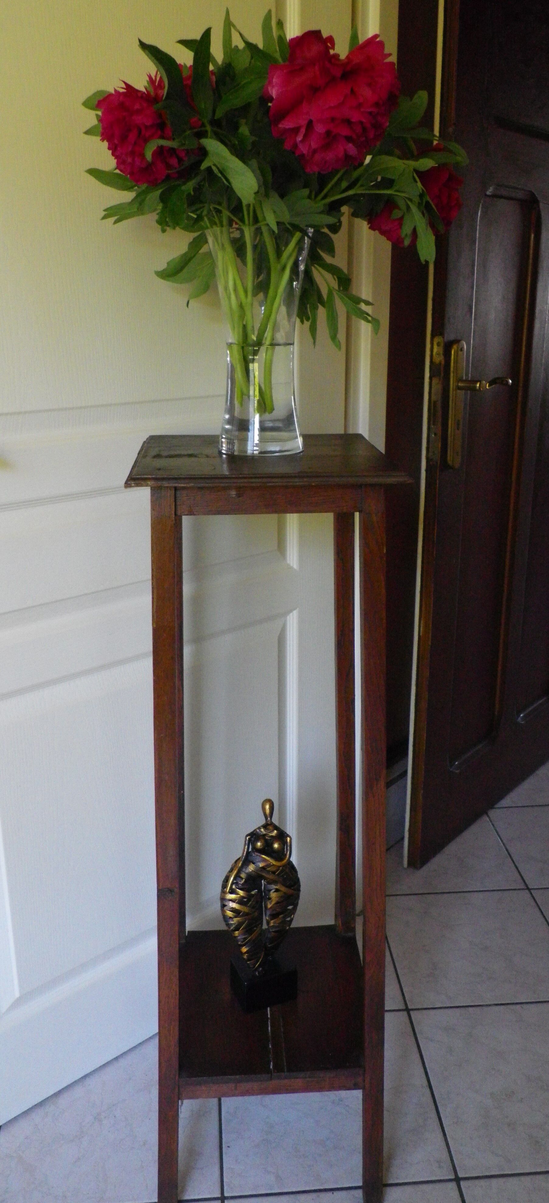 Old wooden sellette 40/50