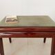 Tabouret de piano vintage en acajou massif années 60