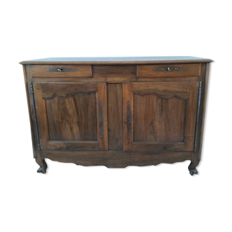 Commode rustique en noyer