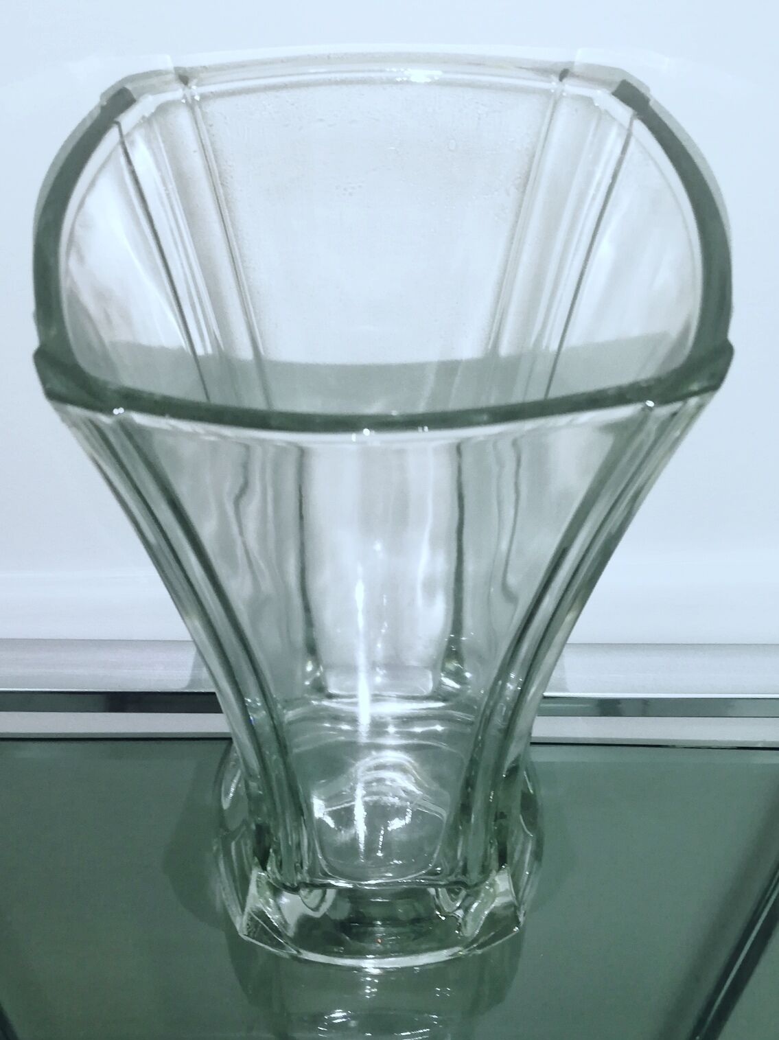 Art Deco glass vase