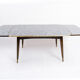 Dining table with extendable top, 1970s