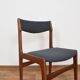 Lot de 6 chaises par Erik Buch, années 1960