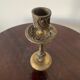 Antique bronze candle holder