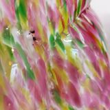 Par de jarrones de cristal de Murano. Italie, années 1940.