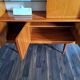Vintage sideboard, antique bar cabinet, secretary bookcase