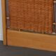 Rattan coat rack produced by Uluv in the 1960s