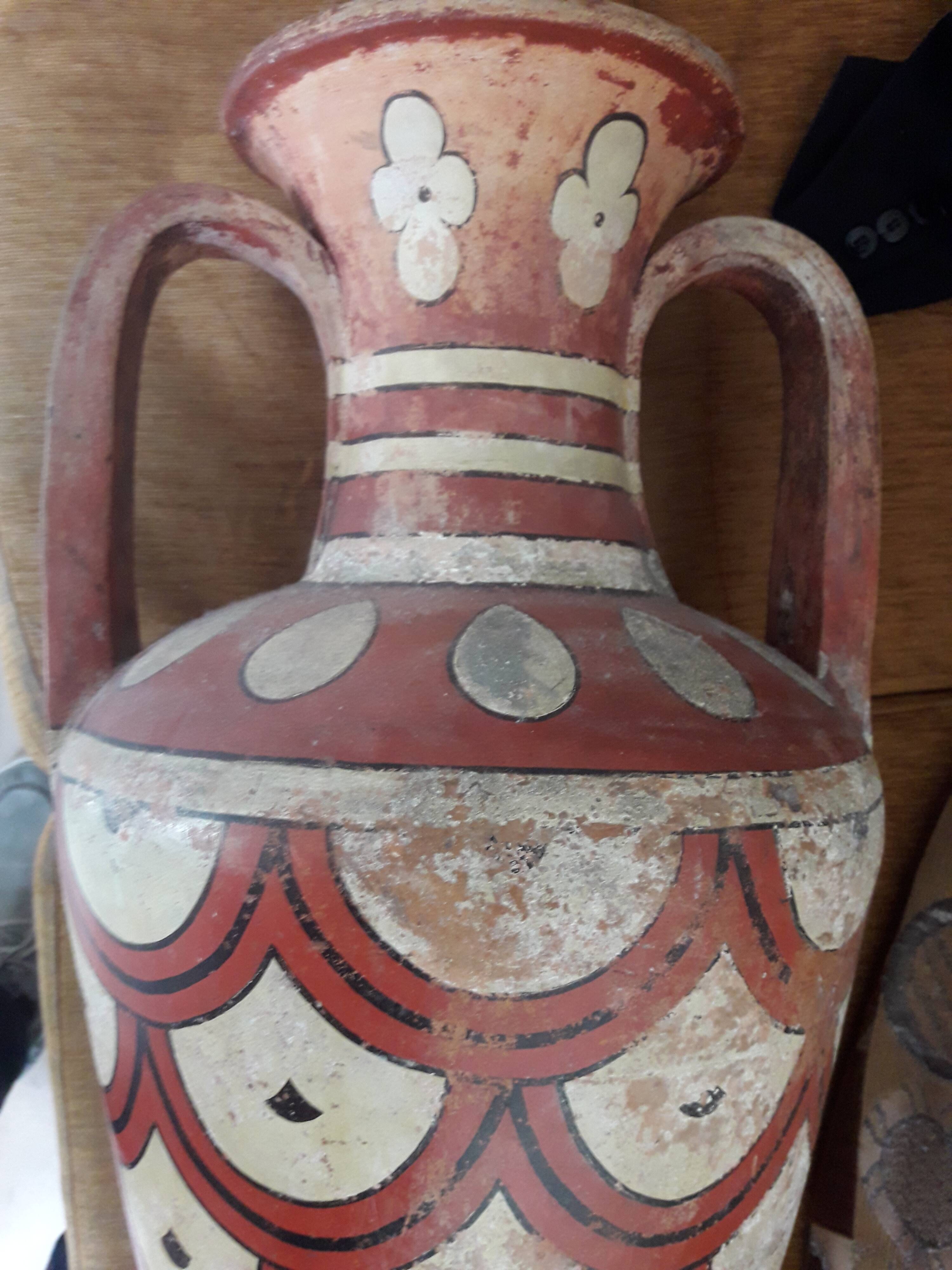 Large ancient amphora Nabeul Tunisia – handmade ceramics – 78 cm