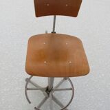 Friso Kramer industrial drawing chair for Ahrend de Cirkel ca 1960