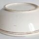 Ancient bowl inspired by parietal or rock art, hand-painted.