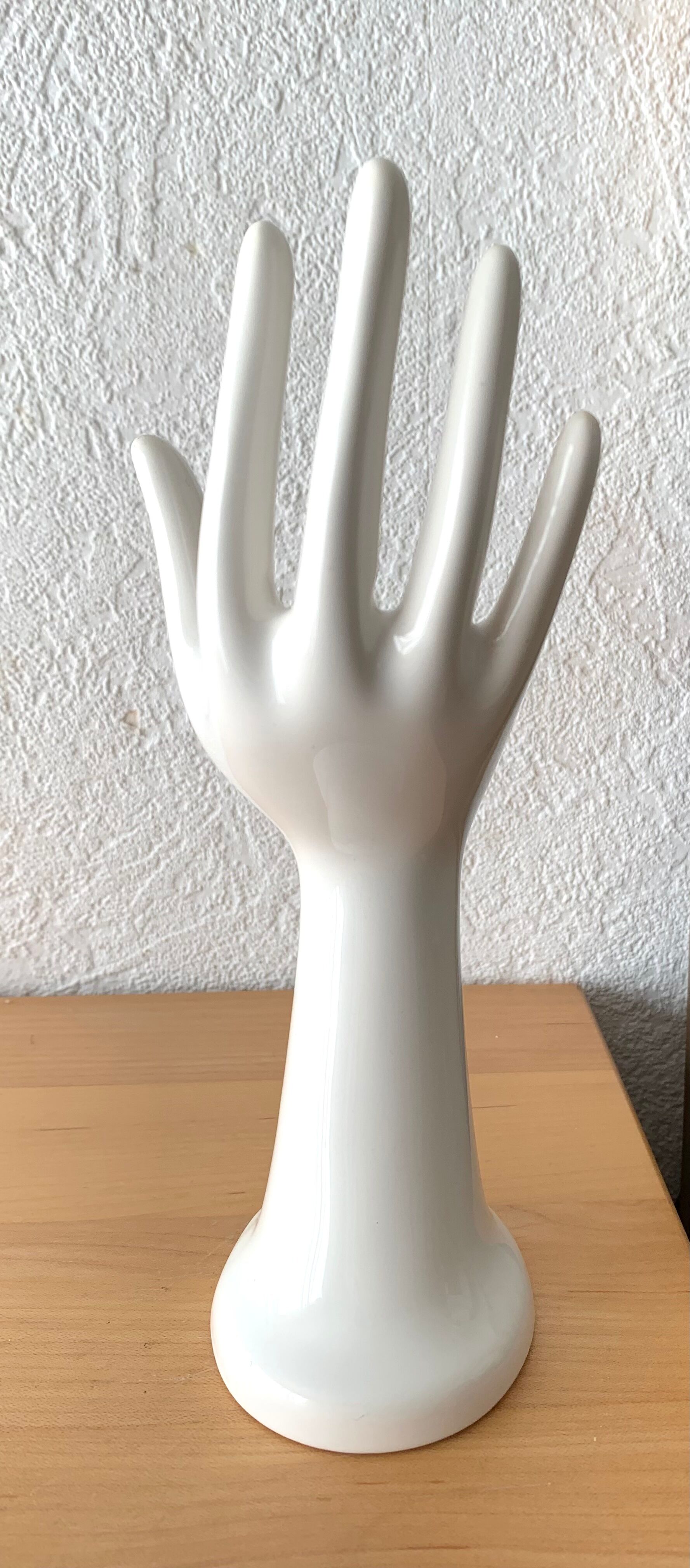 White ceramic hand